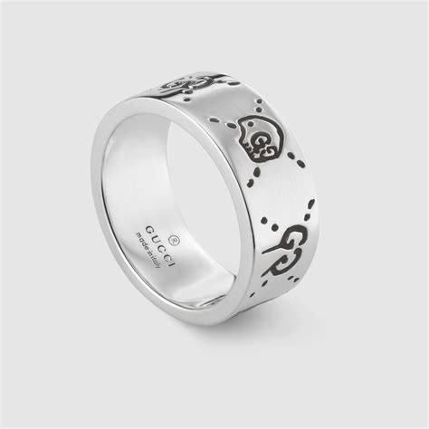 womens gucci ghost ring|gucci ghost ring women.